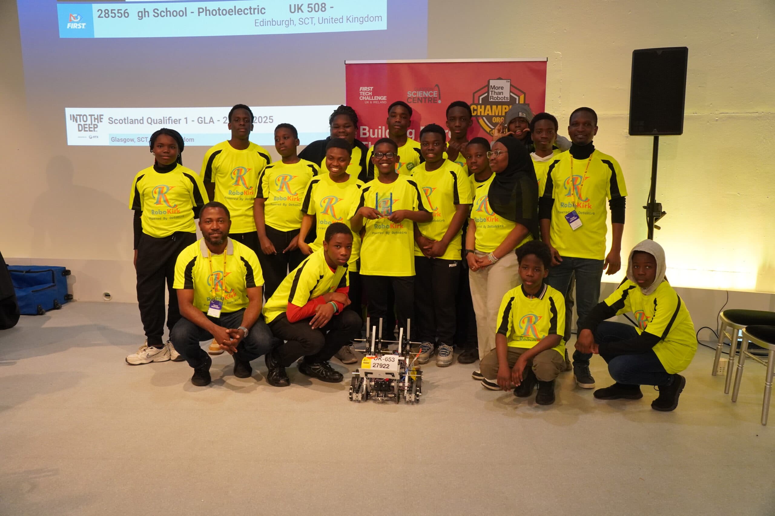 Team Robokirk Shines: Motivate Award Winners and Top Rookie Team at FIRST Tech Challenge UK 2024/25